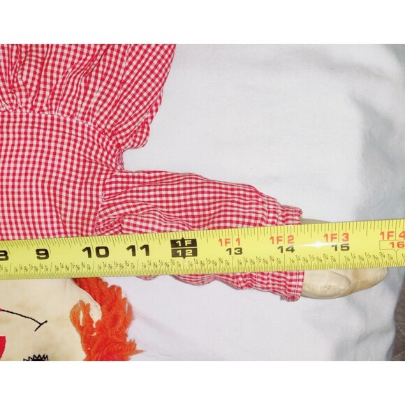 Vintage Handmade Raggedy Ann and Andy Dolls 20 Inches Pre-Owned - Picture 16 of 16
